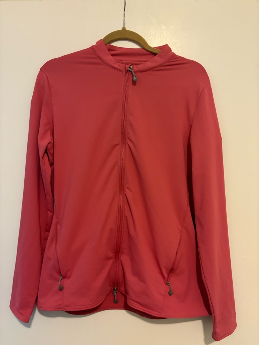 Peter Millar Women's Coral Active Zip Jacket (Small hole!!)